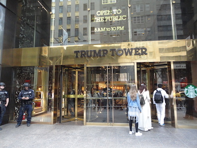 TRUMP TOWER! Blame this blog on a writer’s curiosity.
