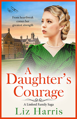 A Daughters Courage by Liz Harriz Book Cover